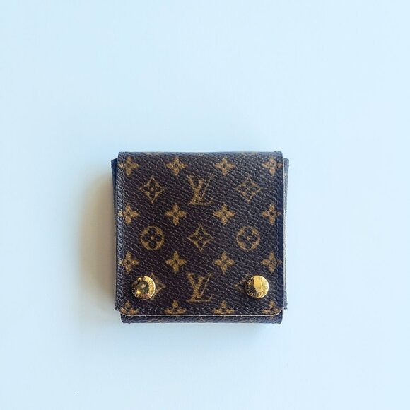 Louis Vuitton Monogram Folding Jewelry Accessory Travel Case - Picture 1 of 11